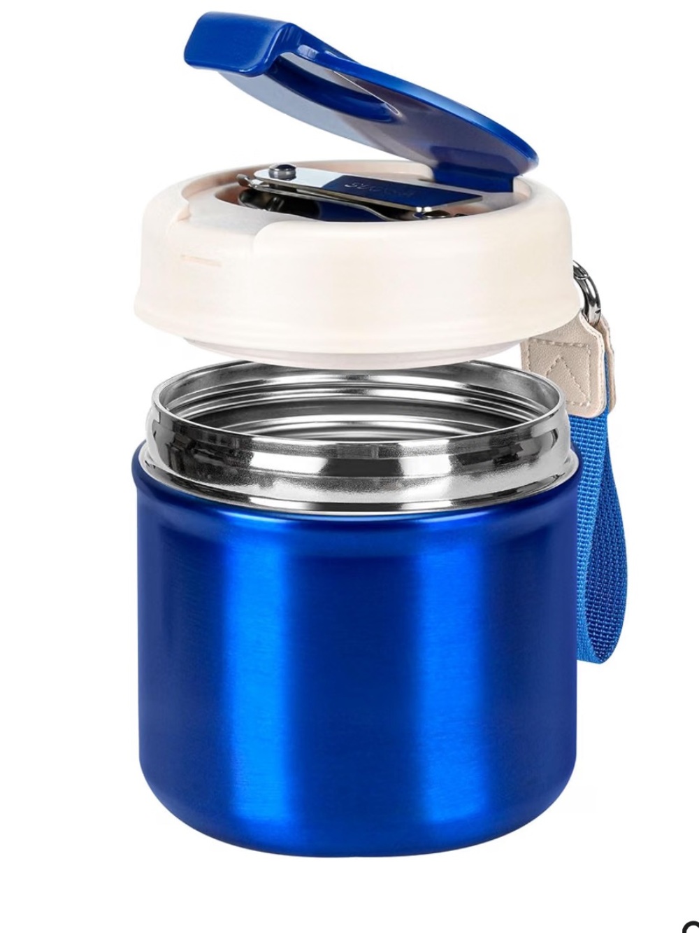 NIB Pebue - 15.8 Oz, Insulated Food Container - Stainless Steel